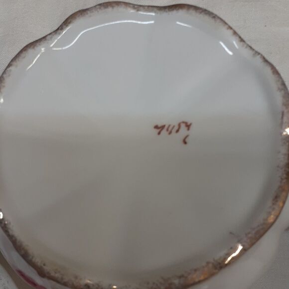 4 pc. bundle of vintage Prussia Three crown China  & a 1930's plate from Germany - Picture 8 of 14